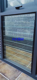 Tissu pour rideaux en aluminium Windows de l'auvent AS2047 en verre standard avec l'écran de sécurité fixe